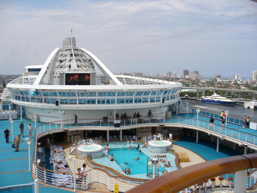 Caribean Princess Upper Deck